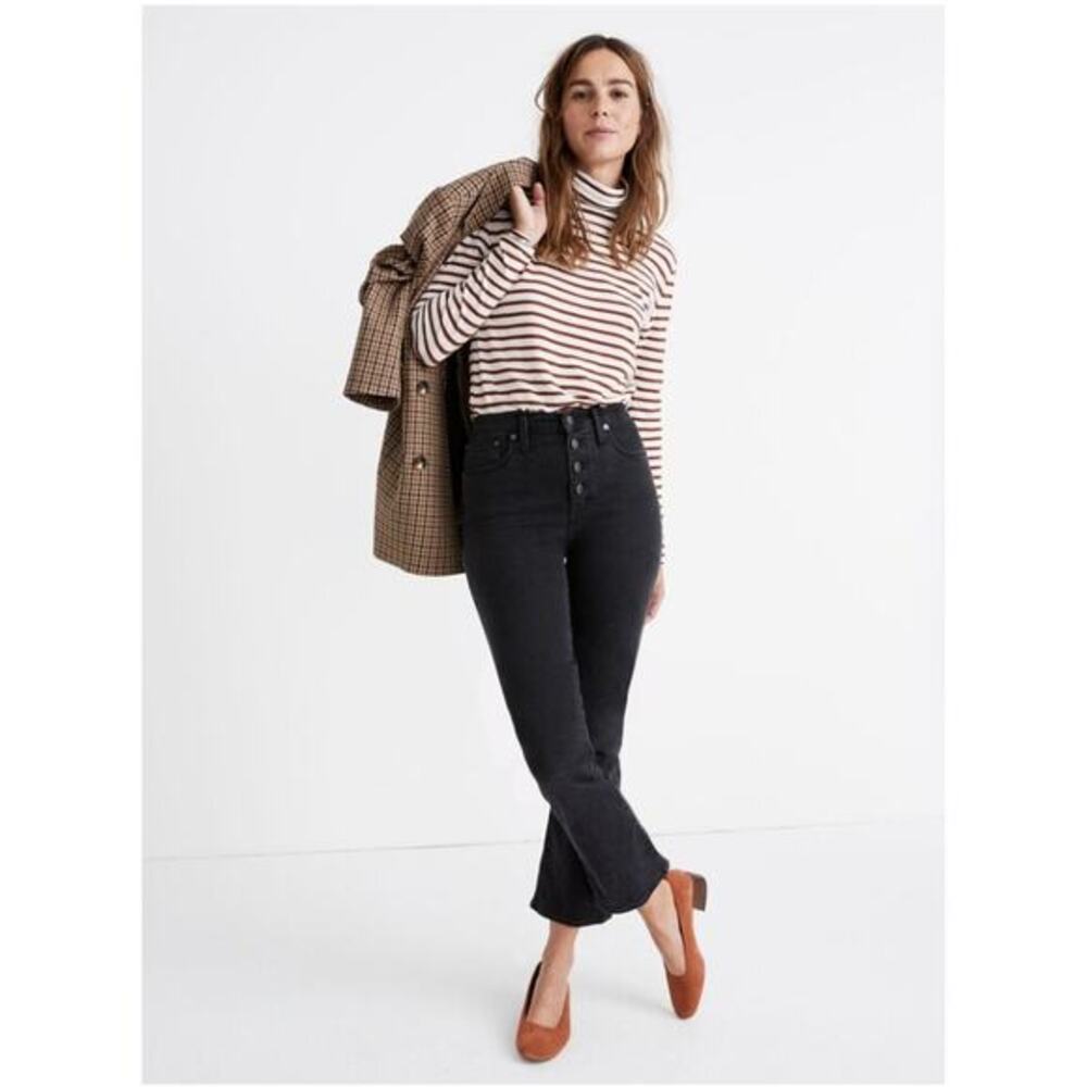 Madewell 27 grey cali demi-boot jeans